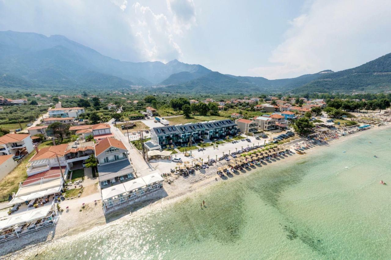 Barocco Wave Hotel Skala Potamia  Bagian luar foto